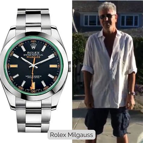 anthony bourdain rolex|anthony bourdain death truth.